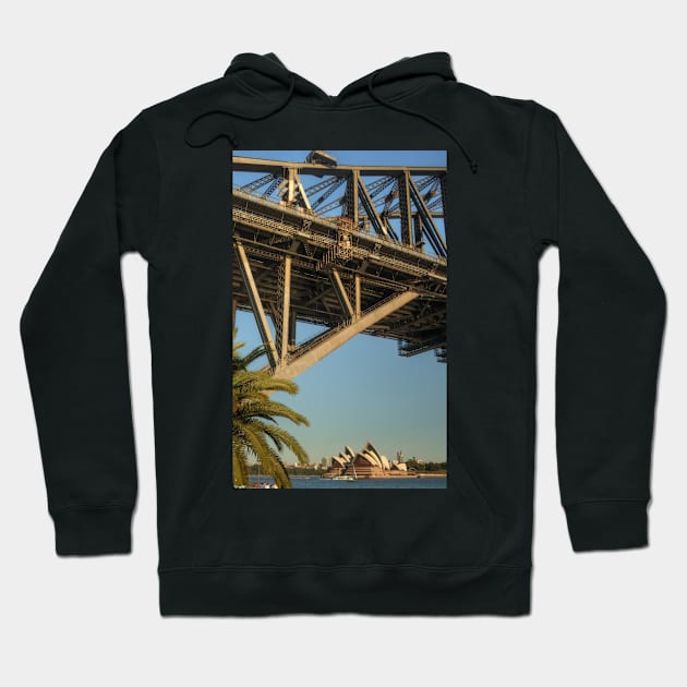 The Bridge & Opera House .. a different view Hoodie by Michaelm43